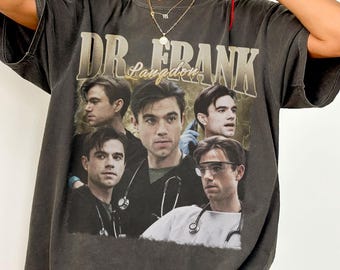 Comfort Colors Dr Frank Langdon Vintage T-Shirt, Retro Patrick Ball Graphic Tee, Unisex T-Shirt