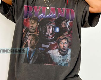 Ryland Grace Astronaut Graphic T-Shirt, Retro Space Explorer Tee