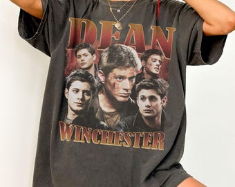 Vintage Dean Winchester Shirt, Supernatural Winchester Comfort Colors Graphic T-Shirt