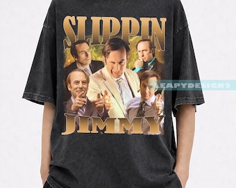 Slippin Jimmy Saul Goodman Retro 90s TV Show Graphic Tee