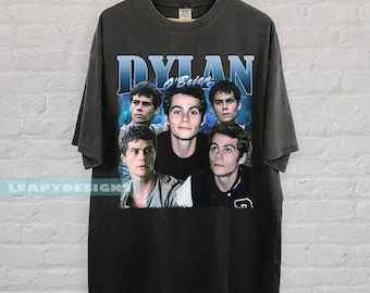 Dylan O'Brien 90s Style Actor T-Shirt, Retro Movie Star Cotton Tee