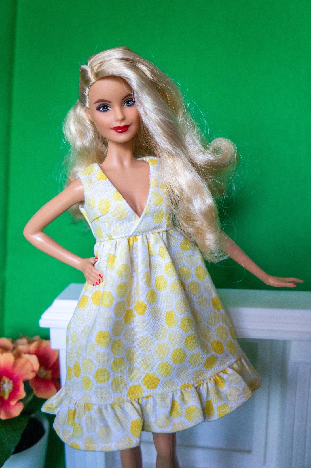 New Handmade Barbie Doll Dress for Standart, Tall, Model Muse Body ...