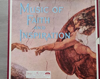 Music of Faith & Inspiration Vinyl LP Record Album Vintage Box Set Collection