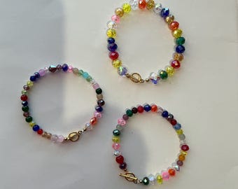 Multi color Glass Beads