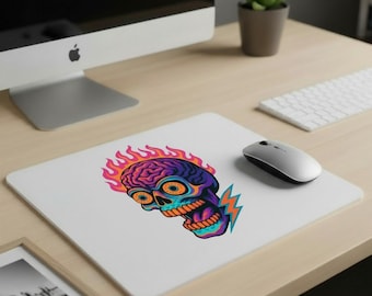 Skull mouse pad