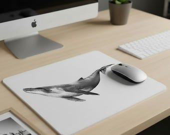 Whale non-slip mousepad