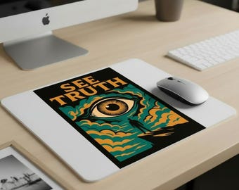 See Truth mouse pad