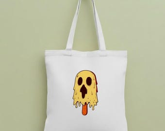 Yellow Ice-scream canvas bag