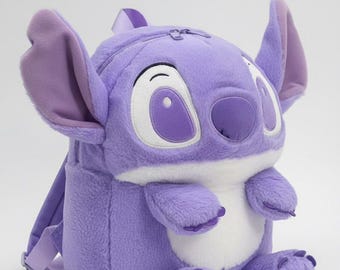 Furry Cartoon Plush Backpack | Kids Character Bag