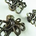 Bronze Octopus Drawer or Door Pull, Home Improvement, Home Decor Handmade