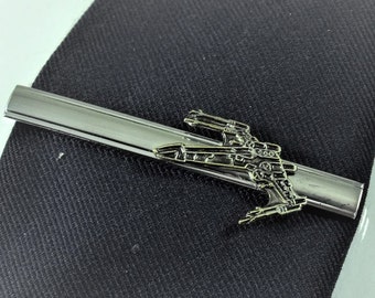 Star Wars  X-Wing Fighter Tie Clip Mens Accessories Handmade