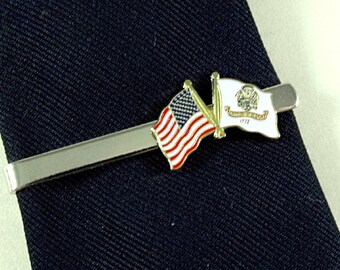 Togo Flag Military Veteran Served Silver Tie Clip Tie Bar Re Togo Flag Military Veteran Served Silver Tie Clip Tie Bar Re