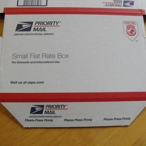 Shipping Upgrade to Priority Flat Rate, Small Box - Etsy