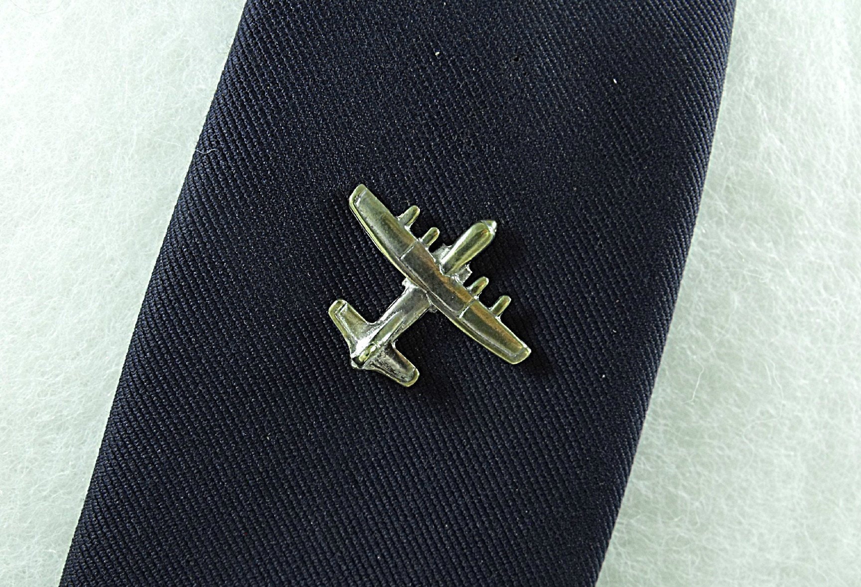 Tie Tack or Lapel Pin Silver C130 Hercules Cargo Plane Etsy