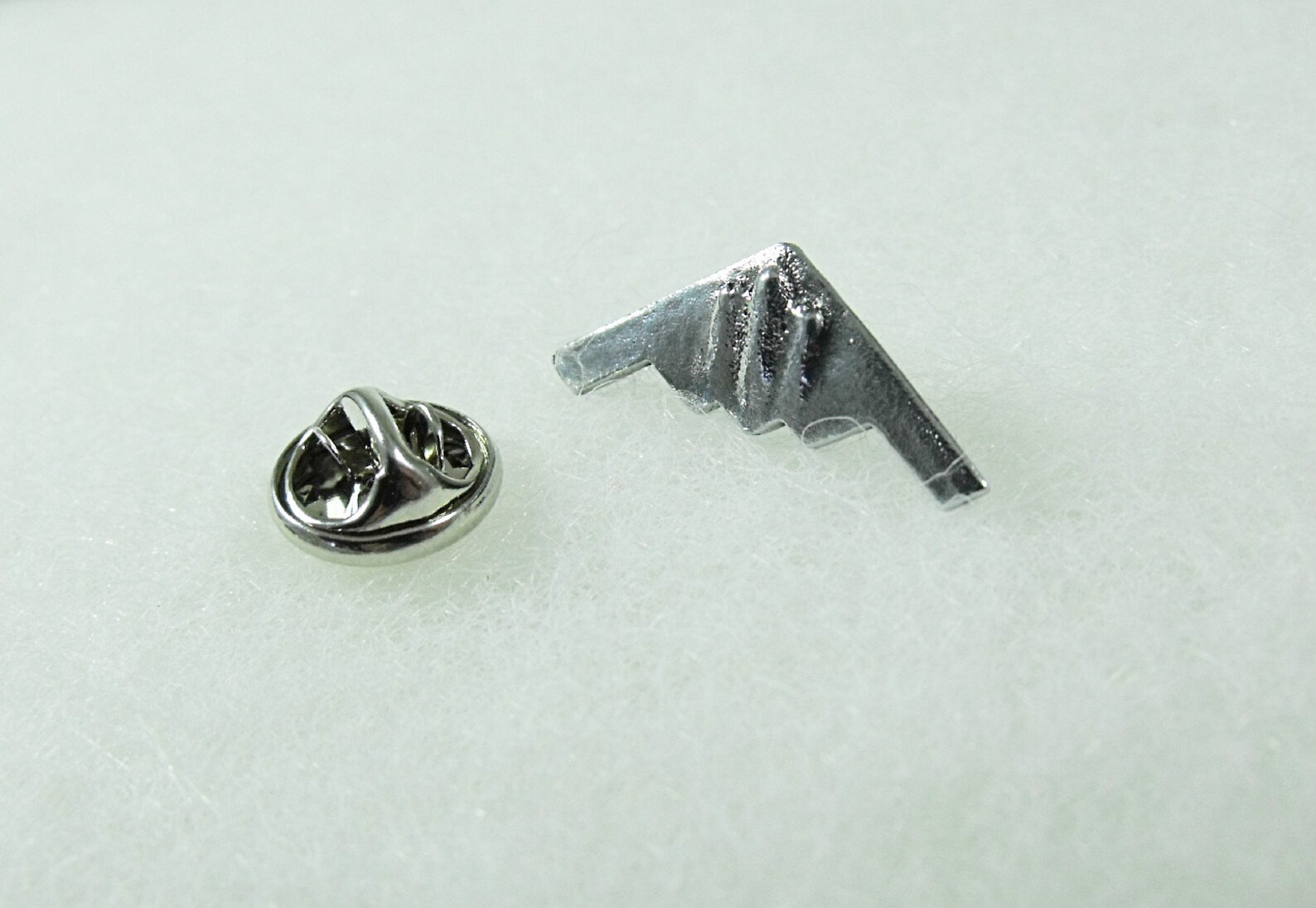 Tie Tack Lapel Pin Silver B2 Bomber Jet Men's Etsy