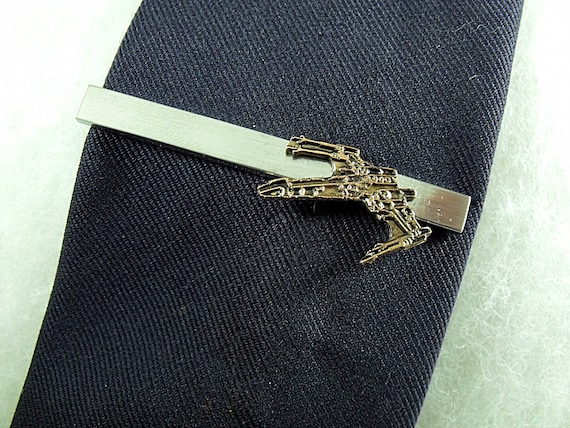 Star Wars Gold X-wing Fighter Tie Clip Mens Accessories Handmade -   Norway