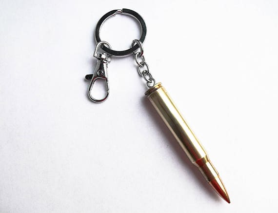 Amazon.com: 5 Pieces Metal Antique Silver Color Keychains Keyrings RF4K2 Bullet  Key Chain Ring : Clothing, Shoes & Jewelry