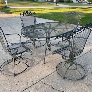 Wrought Iron Outdoor Furniture
