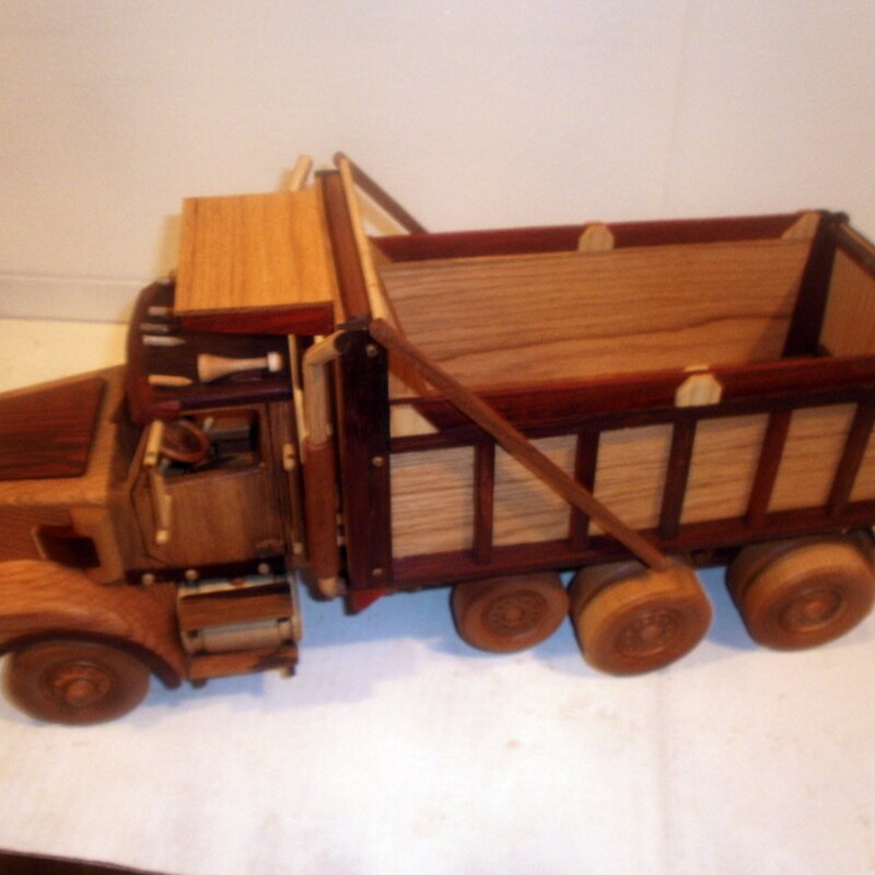 Wooden Dump Truck - Etsy