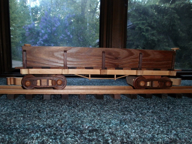 gondola car wooden collectible etsy
