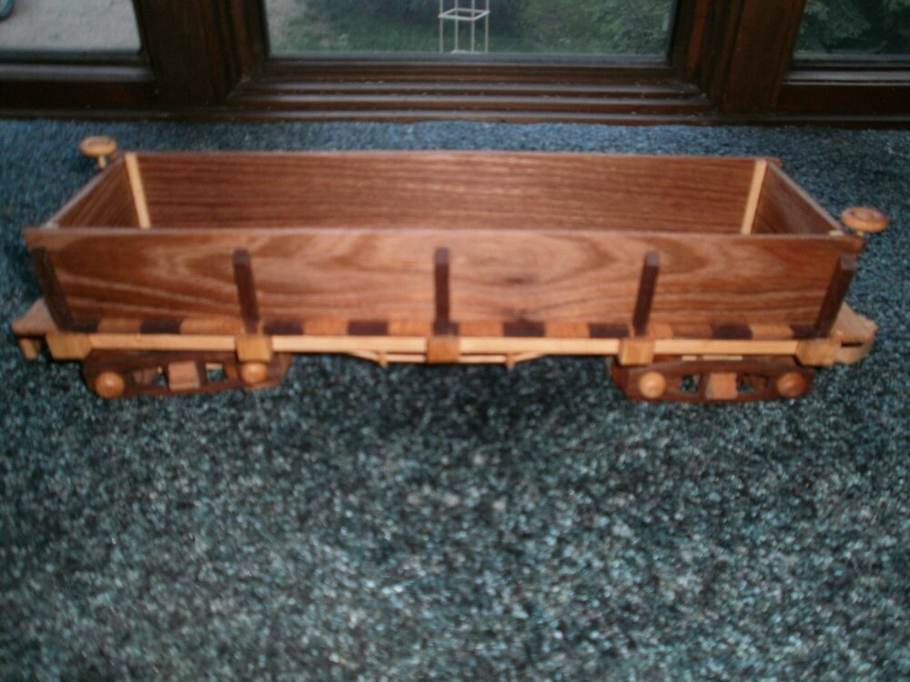 gondola car wooden collectible etsy