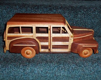 Deluxe 1948 Woodie Wagon handcrafted