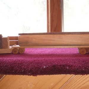 Oil Tanker Handcrafted Wooden