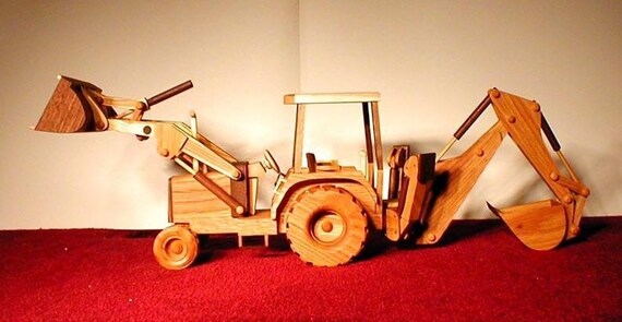 john deere backhoe toy