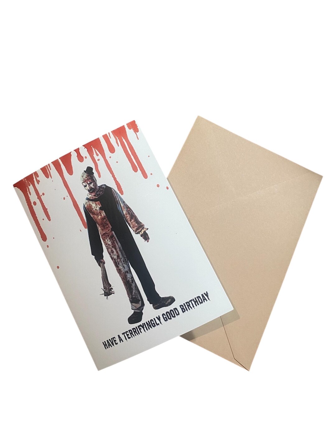 Terrifier Art the Clown Birthday Card - Etsy Canada