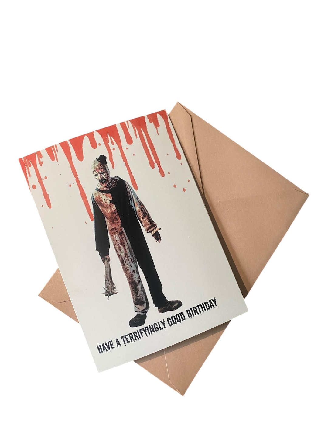Terrifier Art the Clown Birthday Card - Etsy