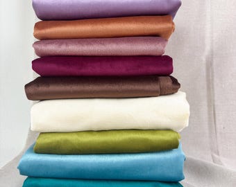 Luxury Velvet Fabric, Ideal for Apparel, Theatrical Costumes & Home Decor, Sold by the Yard