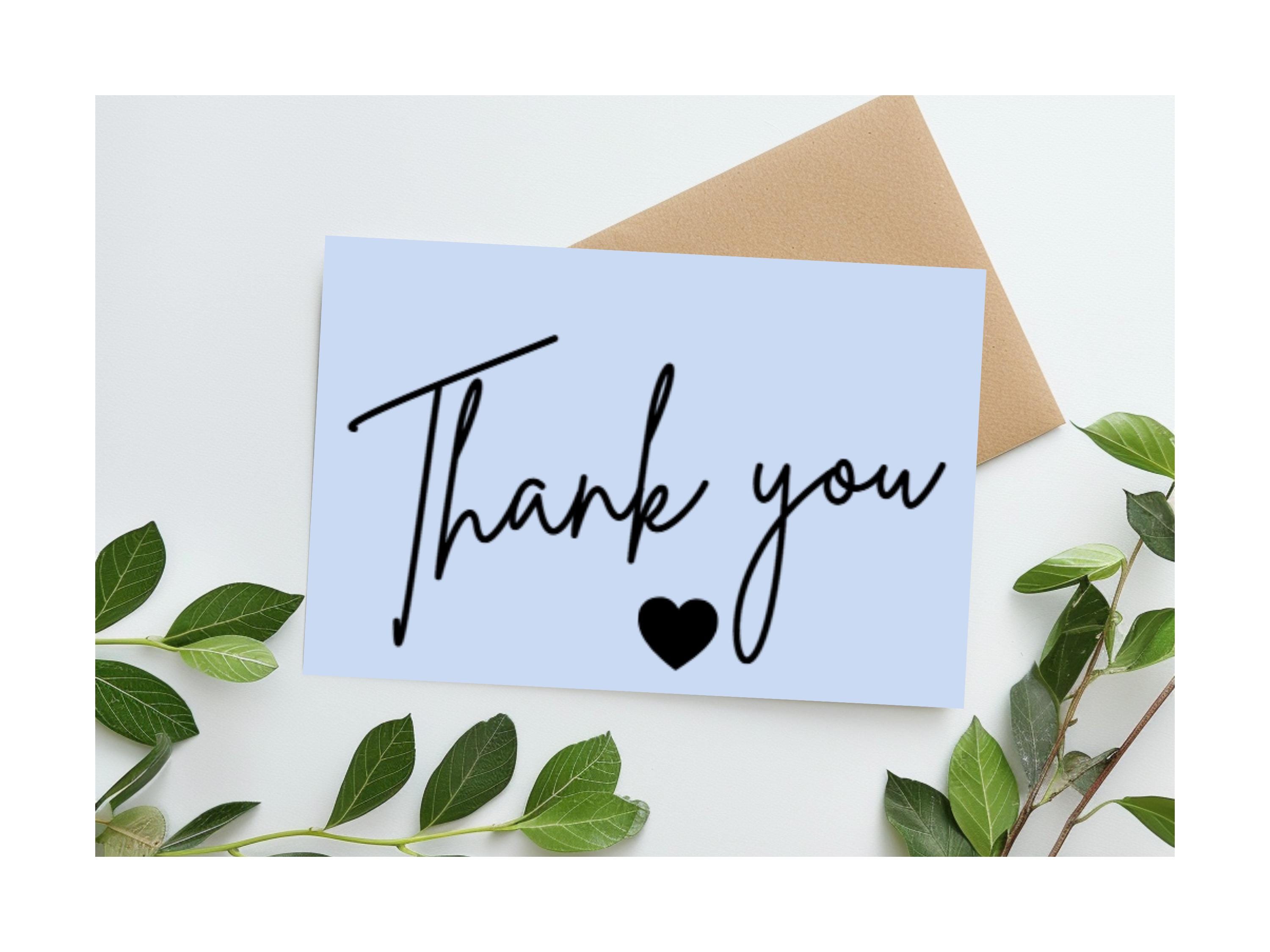 Thank You Card - Etsy
