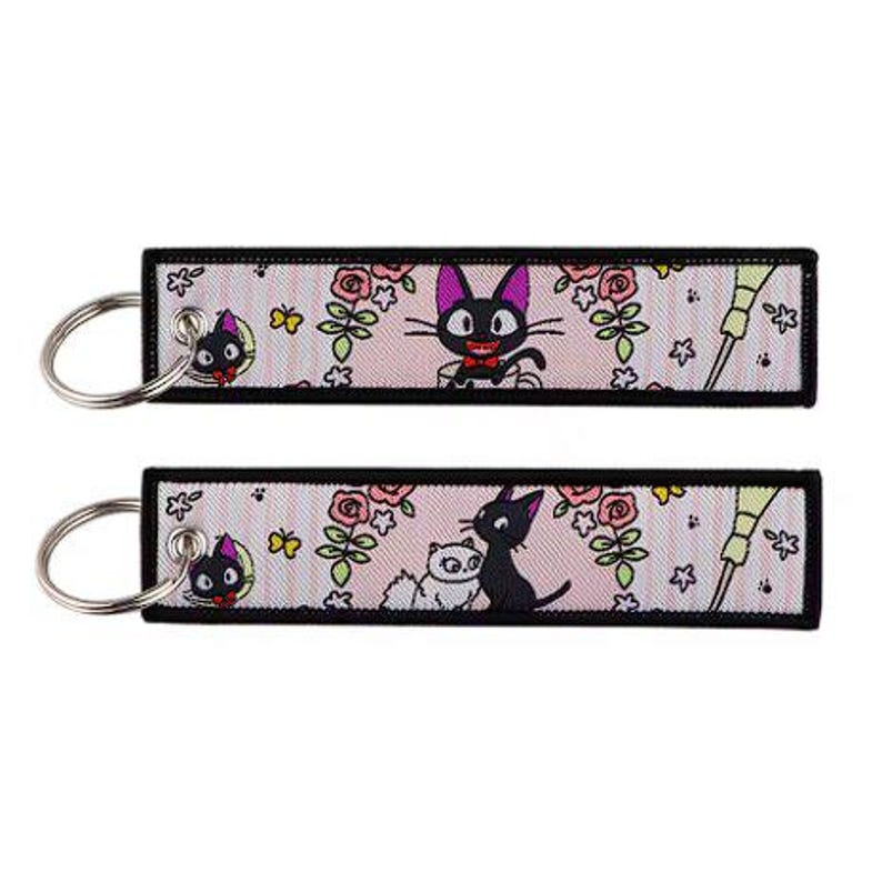 Embroidered Anime Keychain: Studio Ghibli Edition, Jet Tag Keychain Color: 15