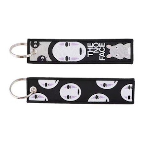 Embroidered Anime Keychain: Studio Ghibli Edition, Jet Tag Keychain Color: 4