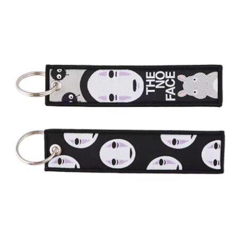 Embroidered Anime Keychain: Studio Ghibli Edition, Jet Tag Keychain Color: 4