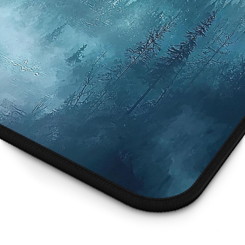 Fantasy Dragon Landschaft Gaming Schreibtischmatte, XL erweiterte Mauspad, Immersive Arbeitsplatz Zubehör Bild 7