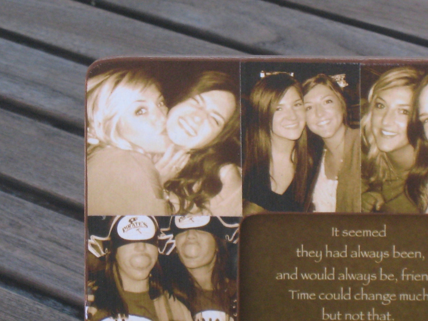 Best Friends Collage Frame Personalized Sister Gift Unique Etsy