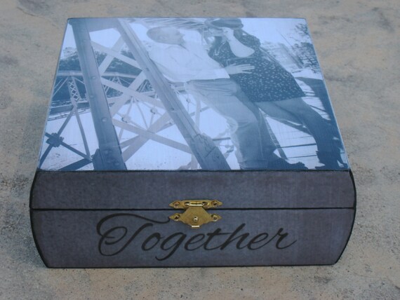 Unique Engagement Gift Personalized Wedding Keepsake Box Etsy