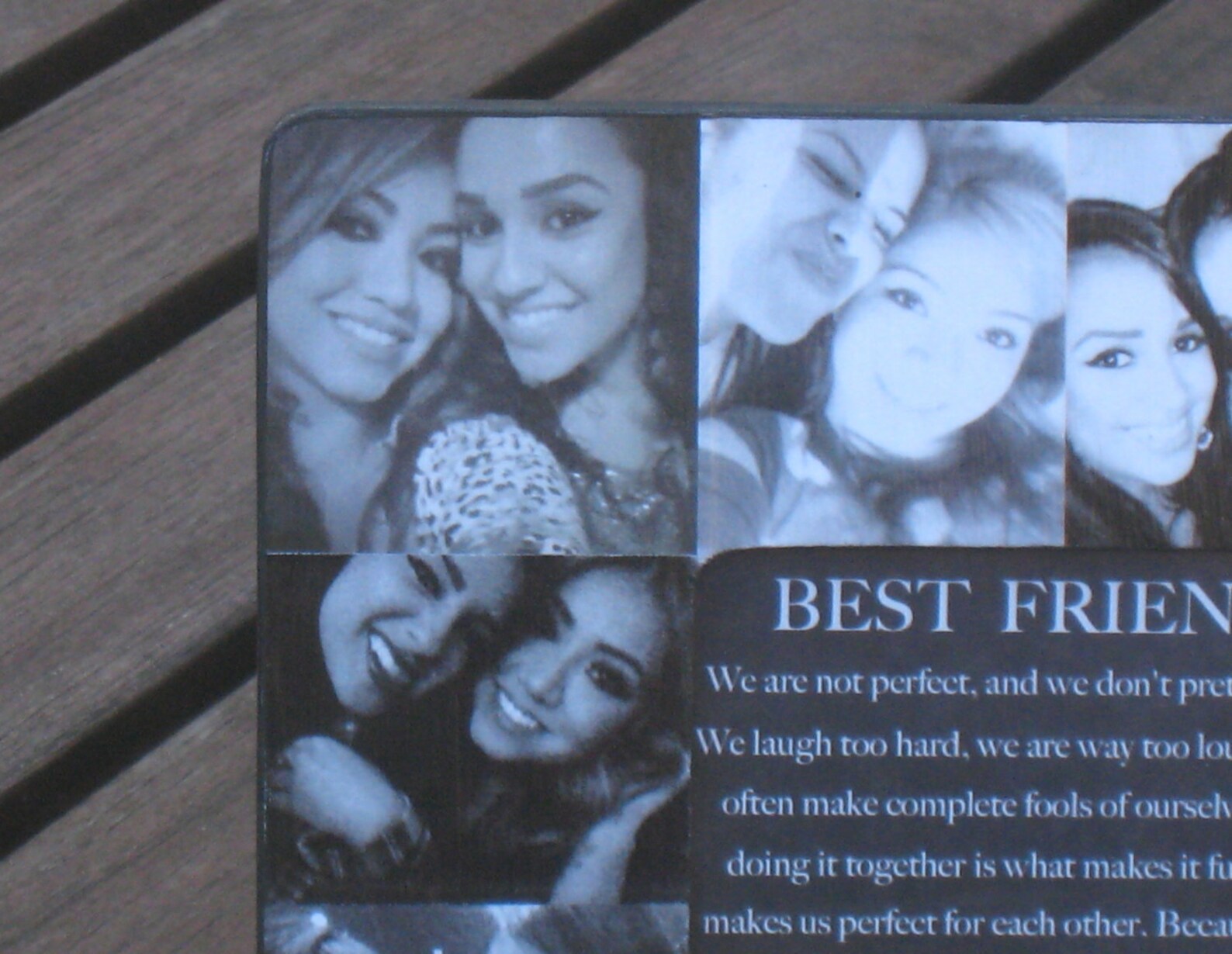 Best Friends Collage Frame Personalized Sister Gift Unique Etsy