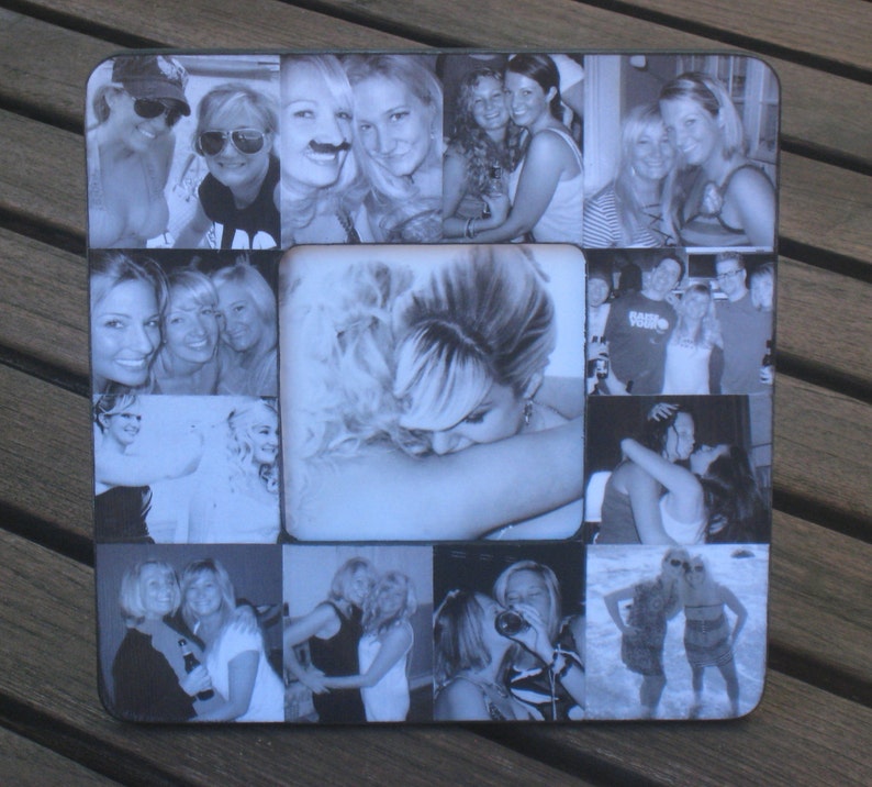 Maid Of Honor Collage Picture Frame Unique Custom Sister Gift Personalized Bridesmaid Best Friends 8 X