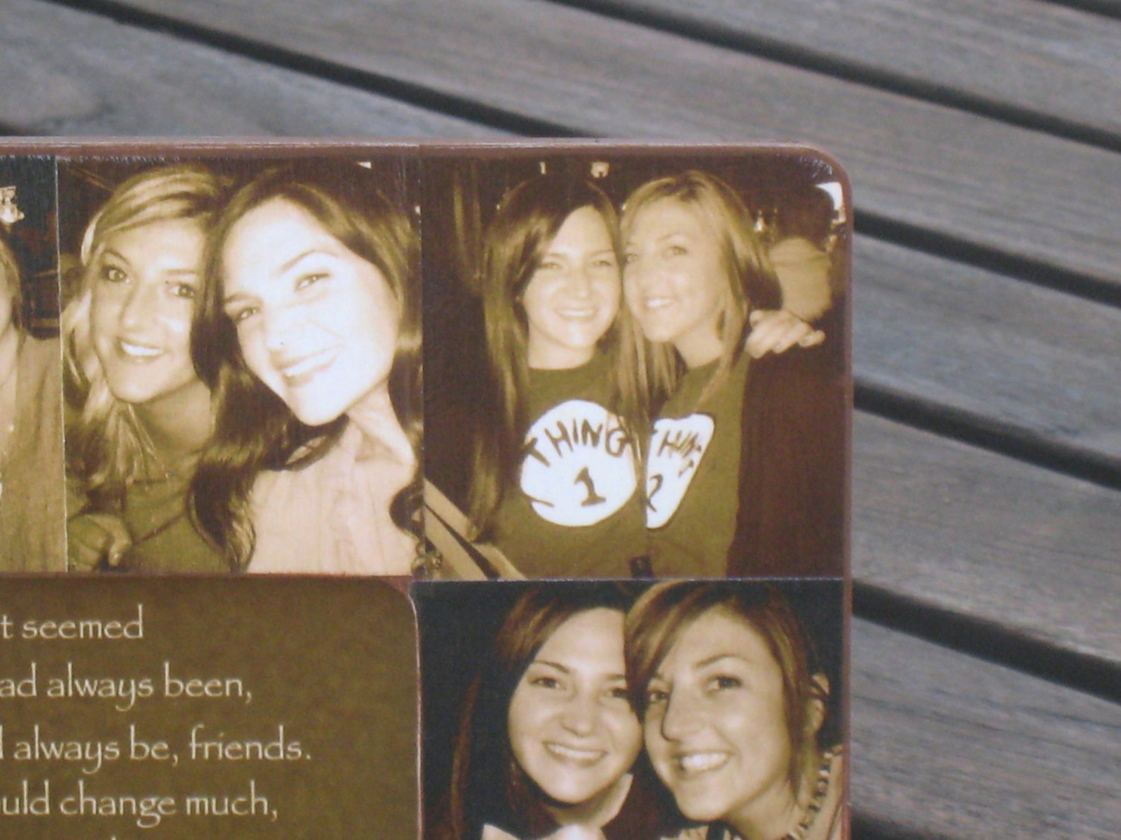 Best Friends Collage Frame Personalized Sister Gift Unique Etsy