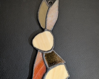 Stained glass bunny