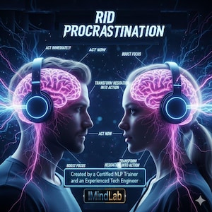 Audio subliminal para eliminar la procrastinación: MP3 de reprogramación mental para concentración y productividad