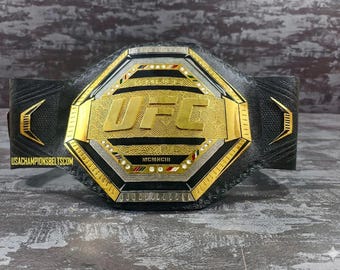 New UFC Legacy Championship wrestling Real Leather Strap Belt 2MM Brass Adult size boxing fighting trophies good quality belt