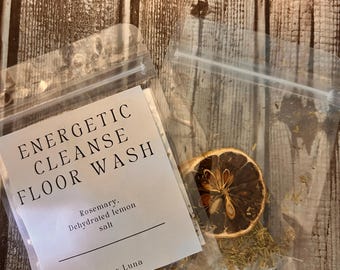 Energetic Cleanse Floor wash