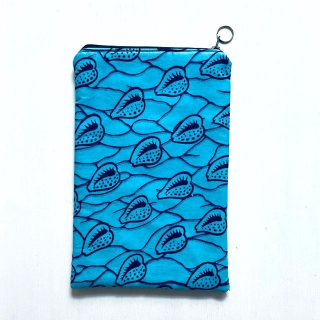 Multi Purpose Zip Pouch African Print Fabric Etsy