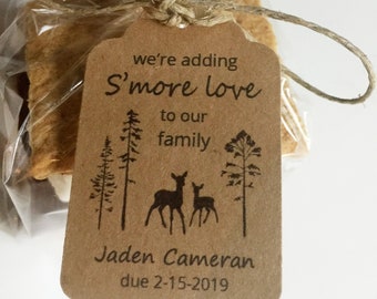 10 Smore kit, Smore bar, kit for baby shower favors