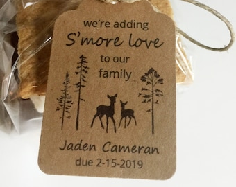 25 Smore kit, Smore bar, kit for baby shower favors