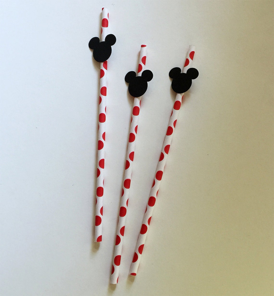 10 Mickey Mouse straws Mickey party favor Etsy