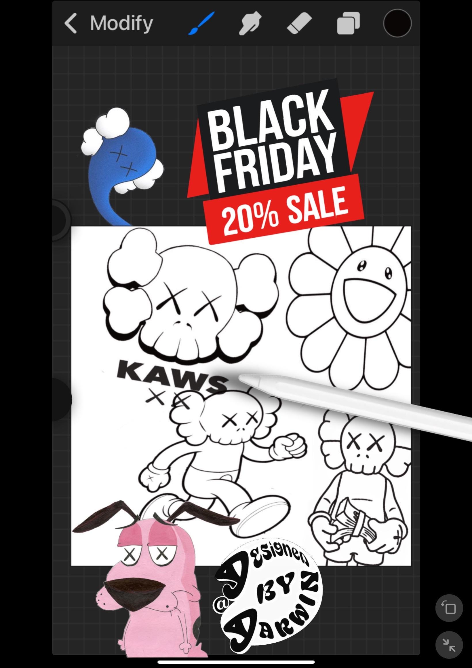 Kaws papercraft - Etsy 日本